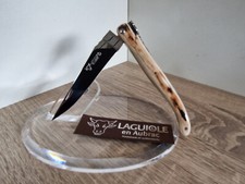 Laguiole en Aubrac Taschenmesser 12 cm Mammutkruste glänzend Messer