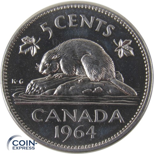 Kanada cent münze 1964 - kanada, 5