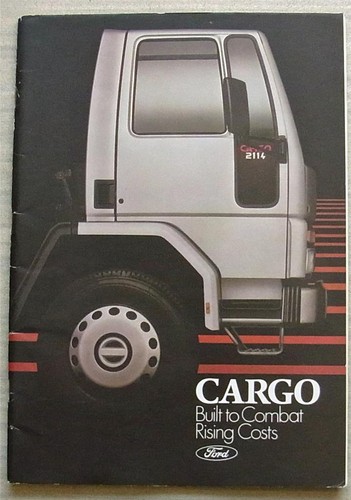 Ford cargo verkaufsprospekt - cargo,