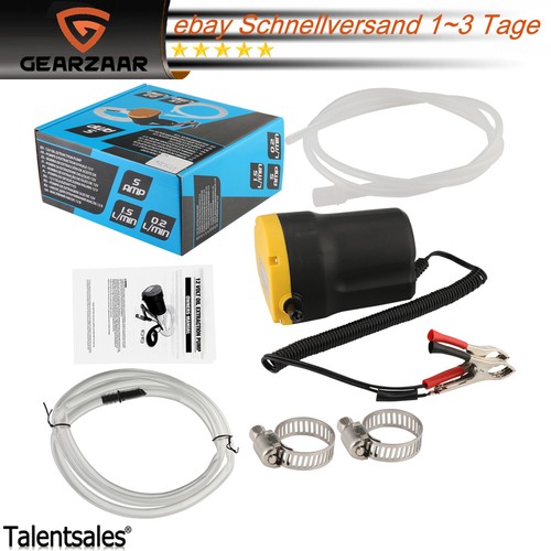 ölabsaugpumpe 12v 60w - Ölabsaugpumpe, für