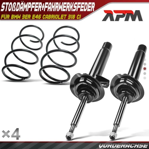 Komplett stoßdämpfer - 4x,