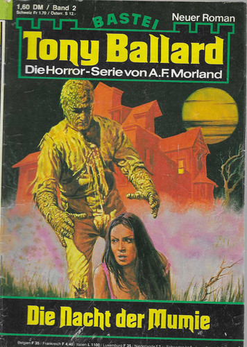 Tony ballard die nacht - ballard,