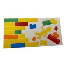 LEGO ® plate "8x16 printed