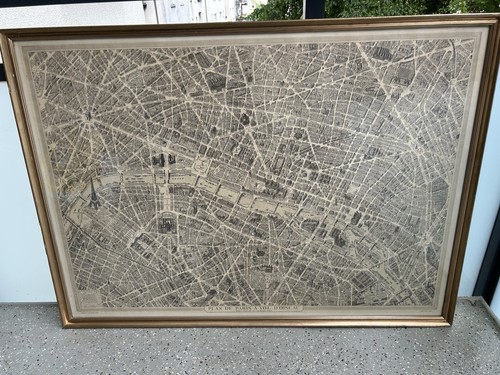 Paris stadtplan karte plan - paris,