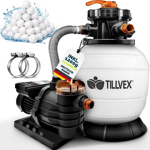 Sandfilteranlage 13200l - sandfilteranlage, 13200l/h