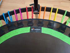 Bellicon Trampolin gebraucht mit Haltestange/griff