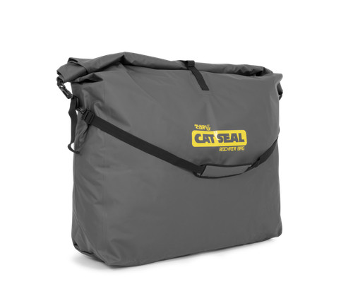 Black cat bedchair - cat, bag