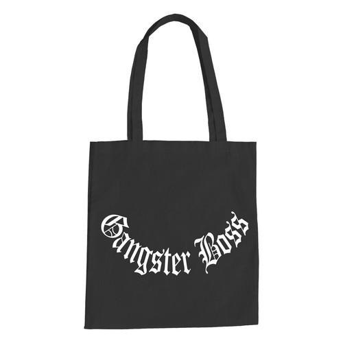 Gangster boss baumwolltasche - gangster,