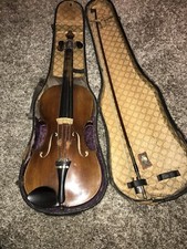 Geige mit Geigenkasten