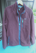 Patagonia Retro Pile Fleece Jacke XL purpurviolett neu ohne Etikett