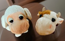 2 Stofftiere 25 cm BIG HEADZ