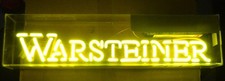 Warsteiner Bier Leuchtreklame - Neon Werbung Schild Neonröhre