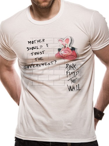 Pink floyd shirt the wall - pink,
