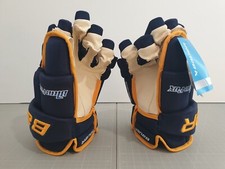 BAUER Vapor Pro Team SR Hockey Handschuhe 14.0 (1058661) - mit Werbung
