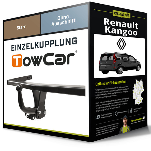 Starre anhängerkupplung für - starre,