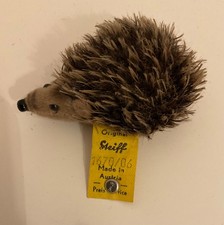 Antike Seltenheit: Orginal Steiff Igel mit ID Knopf - Mini Joggi Igel 1670/06