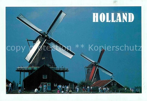 Zaanse schans windmuehle - zaanse,