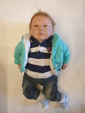 Schöne Petra Seiffert Reborn Puppe Baby Silikon Sammler Rar