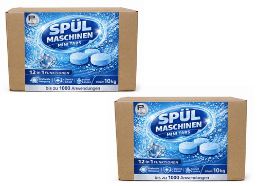 2x10 spülmaschinentabs - 2x10, kg