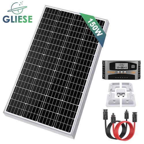 150w wohnmobil set solaranlage - set,