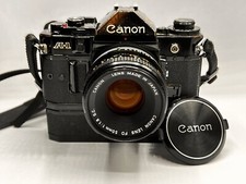 Canon A-1  mit FD 50mm 1:1.8