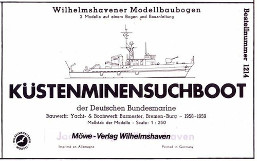 Wilhelmshavener modellbaubogen - wilhelmshavener,