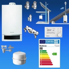 Gas Brennwert Therme Buderus GB172 14-24 kW Gasheizung Zubehör sofort lieferbar