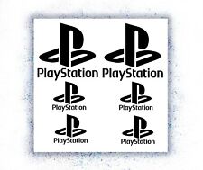 Playstation A Logo Sponsoren Aufkleber Set 6-Teilig Farbauswahl Gaming Fun