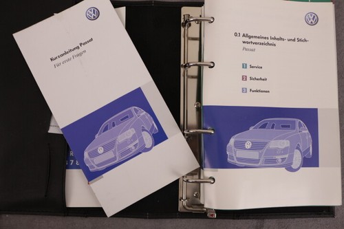 Passat variant bordmappe - b6,