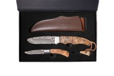 Parforce Jagdmesser Set Damast