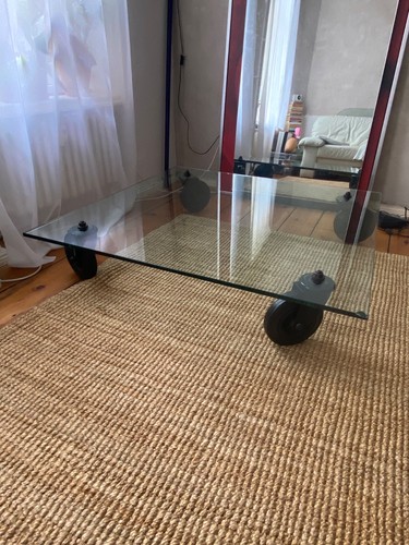 Fontana arte glass table - glass,