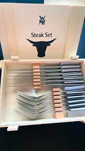 Wmf steakbesteck set tlg - steakbesteck-set, 12-tlg