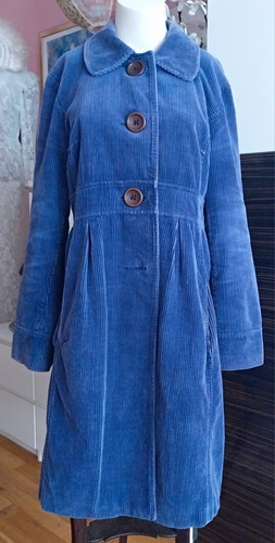 Boden cordmantel blau - boden, uk