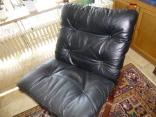 Sessel u- Fusshocker "Siesta" von Ingmar Relling für Westnofa