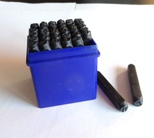 Schlagzahlen Schlagbuchstaben + Zahlen 6mm/36-tlg. Prägestempel