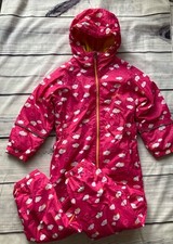 Mädchen rosa gefütterter