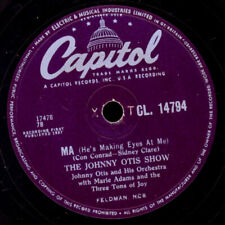 THE JOHNNY OTIS SHOW Ma (soft Doo-wop) / Romance in the... Schellackplatte S6679