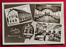 AK  - 6506 NACKENHEIM über Mainz - Saalbau zum Schiff - Bodenheim 