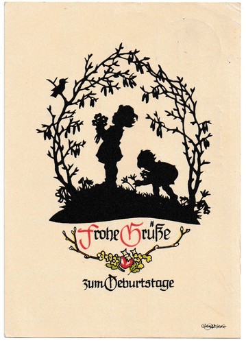 Geburtstags frohe grüße - geburtstags-ak, "frohe