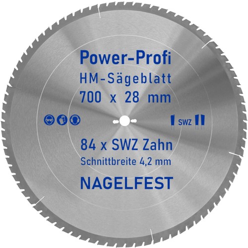 Kreis sägeblatt 700 28 - 700,