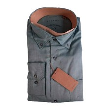 Eterna Herren Hemd grün Ton