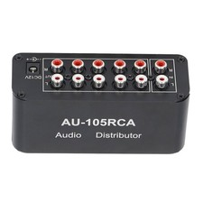 Bidirektionaler Audio-Umschalter High Fidelity 5-Wege-Audio-Umschalter Splitter