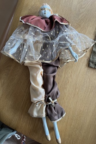 Vintage porzellan pierrot - vintage,