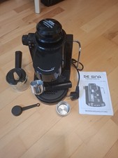 De Sina  3,5 Bar Espressomaschine Cappuccinomaschine Dampfdüse,  Neu