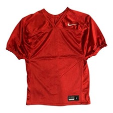 Nike American Football Trikot L Kinder Rot Training Retro