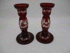 Böhmisches Glas Rubinrot 2