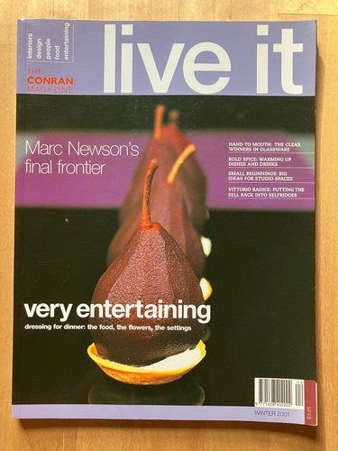Conran magazine winter 2001 - conran,