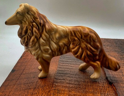 Vintage stand collie hund - vintage,