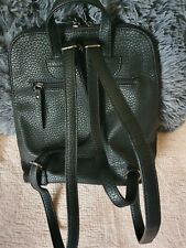 neu...Lederoptik Rucksack / Tasche.....schwarz...71