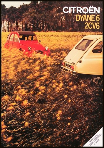 Citroen dyane 2cv6 prospekt - dyane,